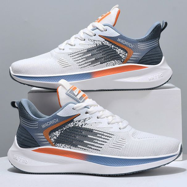 Shoe Factory Wholesale A Style High Version Men S Sports Shoes Shoes Casual Sports Cloth Fly Woven Net Tide_vogvips.com
