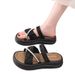 National Style Slippers Women's Thick-soled Non-slip Outer Wear Sandals With Soft Soles And Skirts, And Two Roman Sandals._vogvips.com