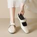 Weiwei Girl 958 French Style Square Toe Slippers for Women Thick Soled Single Strap Rhinestone Embellished Closed Toe Summer Wear_vogvips.com