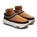 Men's & Women's Winter Snow Boots With Fleece Lining, Thickened Anti-Slip Rubber Sole, Waterproof Suede Leather, Ethnic Style, Comfortable & Warm_vogvips.com
