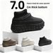 Fleece-Lined Couple Style Outdoor Thick-Soled Height-Increasing Warm Cotton Slippers Non-Slip Waterproof Windproof_vogvips.com
