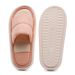 Linen Slippers New Indoor Couple Home Fabric Silent Anti Slip Slippers For Home Use_vogvips.com