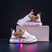Boys Girls Light-Up Sneakers Spring Autumn New Children's Sports For Toddlers And Kids Casual Soft Sole Flashing Light_vogvips.com