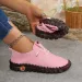 New Comfortable Soft Leather Loafers For Casual Flat Bottom Mom Shoes Fashion Outdoor Sneakers Women_vogvips.com