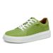 Men's Little White Shoes Cowhide Board Shoes Soft Leather Soft Sole Breathable Large Size Multi-color Sports And Leisure Shoes_vogvips.com