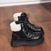 Thick-Soled Height-Increasing Martin For Women 2025 Autumn And Winter New Style Fleece-Lined Thickened Snow Boots_vogvips.com