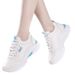 Korean-style New Dad Sneakers For Women, 2026 Spring, Student Running Sports Casual Shoes, Breathable Leather, Street_vogvips.com