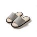 Butterfly Indoor Cool Waffle Fabric Cotton Linen Slippers Female_vogvips.com