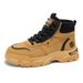 European Warm Series High-top Martin For Men, Autumn New Breathable Work Shoes, Korean Versatile British Style Thick-soled Short Boots_vogvips.com