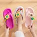 New Summer Platform Flip-flops Handmade Flower Soft-bottom Cloud Slippers Travel Holiday Beach Lady Cute Shoes Women Slides_vogvips.com