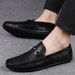 Casual Foot Cover Single Layer Men's Shoes Men's Casual Leather Shoes_vogvips.com