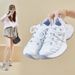 Dad Shoes Female Student Sports Running Casual Mesh Heightening Shoes Breathable_vogvips.com