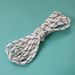 Round & Flat Shoelaces With Unique Patterns - Dotted, Fishbone & Starry Design For Sneakers, Boots & Casual Shoes (Black/White/Grey)_vogvips.com