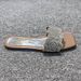 Women Slippers Women Ballet Flats Summer Outdoor Flat Slide Sandals For Women Fashion Rhinestone Breathable Square Toe High End Feel Plus Size_vogvips.com