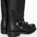Men's Comfortable Multi Color Leather Western Cowboy Boots With Harness Strap Daily Outfit_vogvips.com