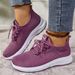 Women's For Spring Summer, Fly Woven, Lightweight, Comfortable, Breathable, Durable, Fashionable, Sporty And Casual_vogvips.com