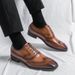 Summer New Fashion Formal Business Casual British Style Flat Leather Men's Shoes_vogvips.com
