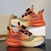 Children's Sports Shoes Leather Surface Spring And Autumn Student Specific Running Shoes New Boys And Girls Ultra Light Button Training Shoes_vogvips.com