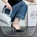 French-style Nude Pointed-toe High-heeled For Women, 2024 New Spring-summer Sandals, Women's Studded Single Shoes With_vogvips.com