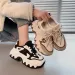 Women Sneakers Sports Clunky Shoes Comfort Heighten Fashion Hot Sale Free Shipping_vogvips.com
