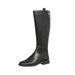 Women's Shoes Knee High Boots Chunky Heel Round Toe Slip On Riding Boots Winter Fall Spring Casual Comfortable Waterproof Faux Leather Boots_vogvips.com