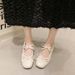 Retro Style Round-toe Ballet Flats For Women, Summer 2025 New Versatile Shallow French Mary Jane Shoes To Match_vogvips.com