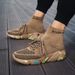 New New Casual For Men, Trendy And Versatile, Lightweight Fly-Knit Sock S, Cross-Border New Sports_vogvips.com