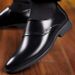 TerraStride Spring Men's Business Wedding Height Increasing Casual Korean Style Leather Formal Breathable Groom Shoes_vogvips.com