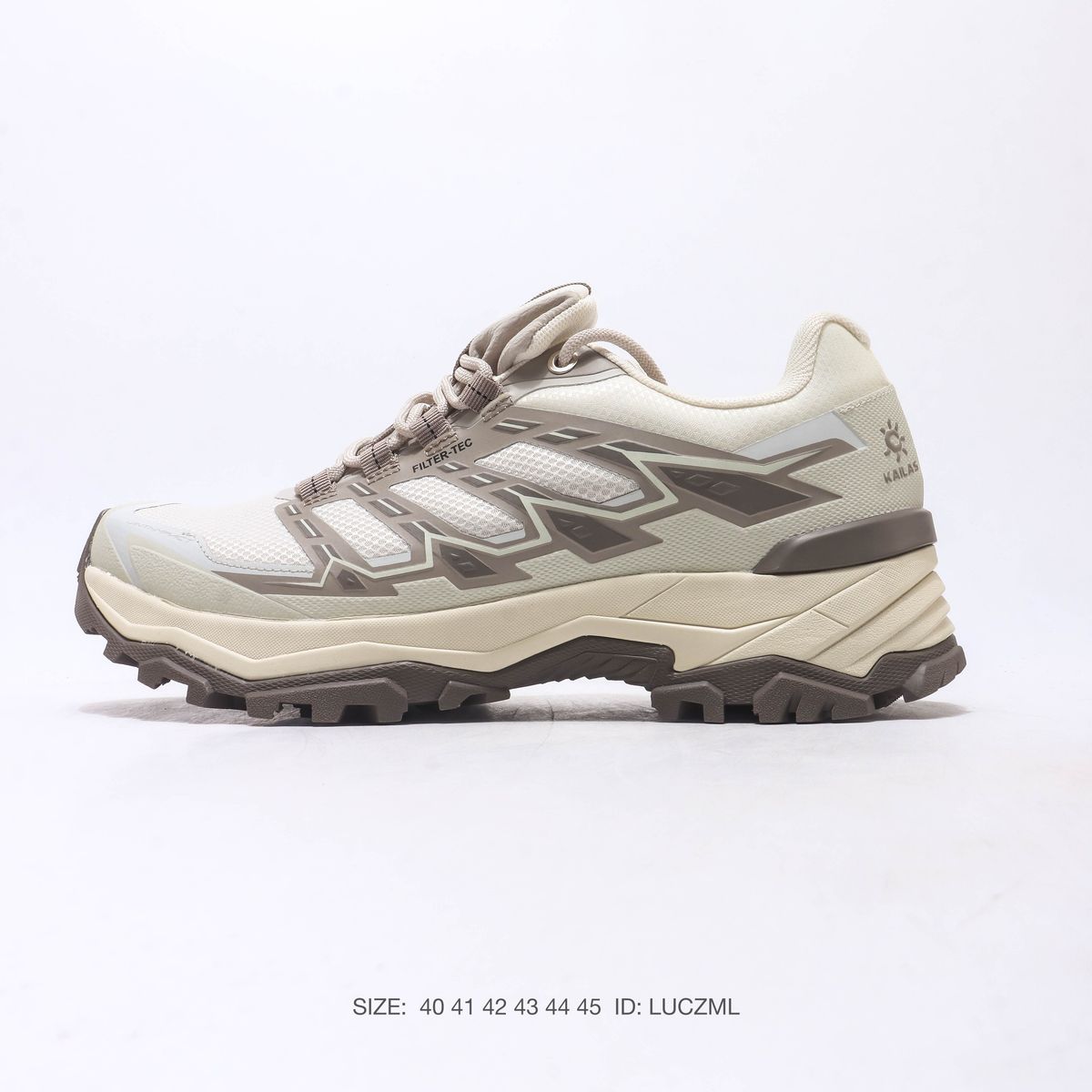 KAILAS Men's Expedition Comfortable And Simple Classic Mountaineering Slip-resistant, Wear-resistant, Water-resistant Low-top Hiking Shoes_vogvips.com