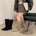 Inner Height Increase Over-the-Knee Slouch Riding For Women Petite High Western Cowboy Long Boots_vogvips.com