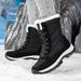 Snow Boots For Women, Winter With Thick Velvet And Warm Cotton Shoes_vogvips.com