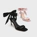 CHAOKE2025 Spring Summer New One-Strap Elegant Bowknot Heels Open-Toe Square Toe High Heel Sandals_vogvips.com