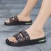 Men's Flip Flops, Haken Bear, Presbyopia, Large Size Adjustable, Summer High-end Single Line Slipper_vogvips.com