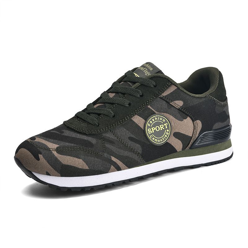 Women's Shoes For Four Seasons Camouflage Student Sports Shoes Canvas Shoes, Lightweight And Non Slip Running Shoes_vogvips.com