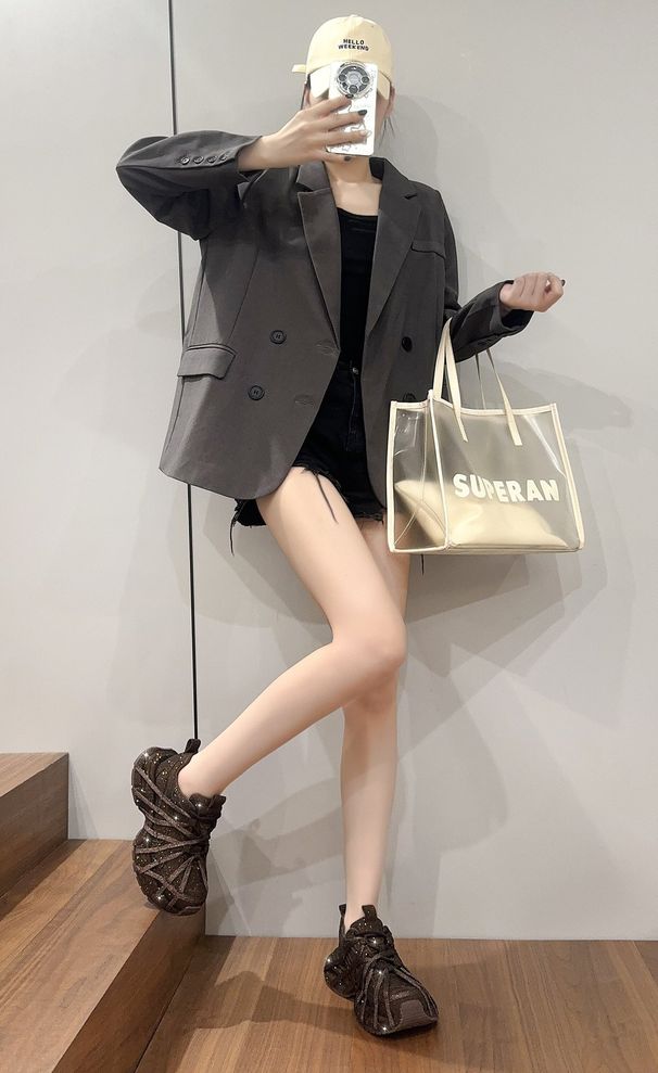 Women's Fashion Rhinestone Studded Lace-Up Chunky Sole Platform Sneakers For Casual Walking Comfortable Light Luxury Fancy Lace Up Casual_vogvips.com