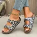 Sandals Women Slippers Slides Summer Wedges Leisure Party Women's Fashion Pool Luxury Shoes_vogvips.com