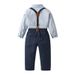 Little Boy Suit Two-Piece Set Boys' Outfit Baby Spring And Autumn Clothing Children's Wear_vogvips.com