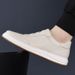Men's Shoes Summer Men's Casual Shoes Made Of Top Grain Cowhide Genuine Leather Breathable Slip On White Versatile Leather Shoes_vogvips.com