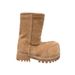 2024 New Women's Big Toe Snow Mid-Calf With Fleece Lining Thickened Non-Slip Furry Cotton Shoes Lamb Wool Warm Boots_vogvips.com