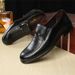 Men's Shoes Spring new men's business formal leather shoes large size work office men's round toe leather shoes stall shoes_vogvips.com