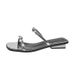French-style Exquisite And Elegant Women's Summer Sandals, High-end Fashion For Outdoor Wear, 2026 New Model, Flat-soled_vogvips.com