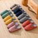 Cotton Slippers Winter Women's Home Warm Maternity Shoes Home Cotton Slippers Couple Non-Slip Slippers Men Fuzzy_vogvips.com