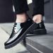European Warm Series High-top For Men Korean Version Height-increasing Leather Versatile Student Martin Short Boots All-season Men's With_vogvips.com