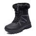 2025 New Outdoor Travel Sports Large Size Snow For Women Winter Fleece-Lined Warm Mid-Calf Women's Boots Skiing Hiking_vogvips.com