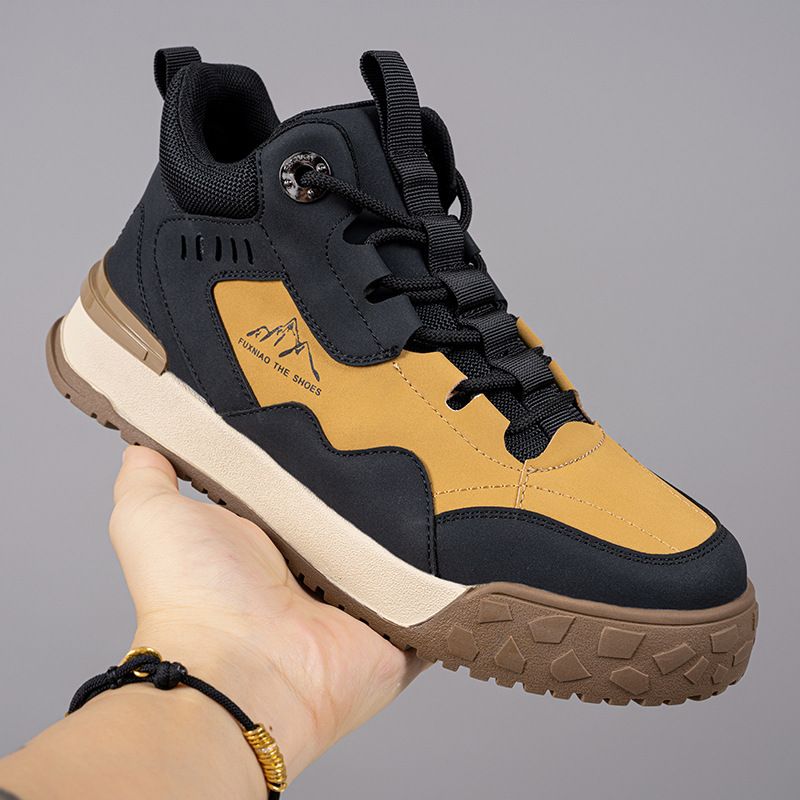 European Warm Series Extra Large Size Men's Shoes 2025 Spring And Autumn New Martin American Style Durable Ankle Outdoor Work Boots_vogvips.com