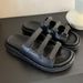 Top~2026 Spring/Summer New Velcro Sandals, New-Style Genuine Leather Thick-Soled Beach Roman Sandals For Women_vogvips.com