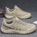 Summer Men's Breathable Closed-Toe Work Shoes, Trendy Versatile Slip-Resistant And Wear-Resistant Sports Casual Work Sho_vogvips.com