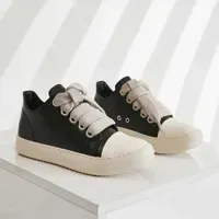 Dress Rick Vintage Jumbo Lace Sneakers Low Top Woman Designer Men Casual Leather Women Flats Shoes Newtrainer Size_vogvips.com