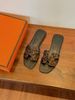 25 Classic Second Uncle Slippers With Leopard Print Fashion Flat Shoes, Popular On The Beach, Casual One-Piece Women's_vogvips.com