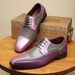 New Trendy Non-Slip Breathable Color-Block Business Work Men's Patchwork Casual Versatile Leather Shoes Men_vogvips.com